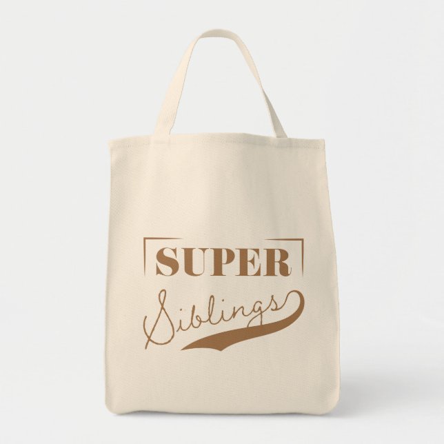 Bolsa Tote Super Sibling (Frente)