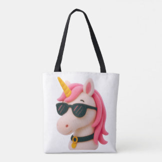 Bolsa Tote super soft unicorn-style plush style
