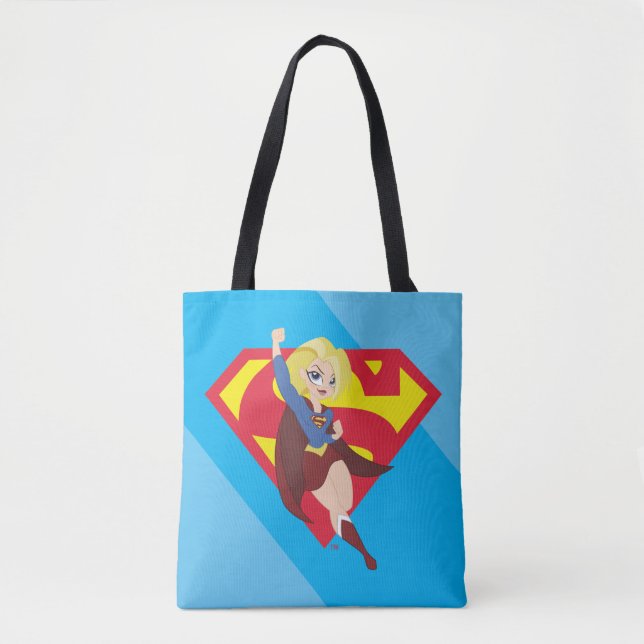 Bolsa Tote Supergarota DC Super Hero Girls (Frente)