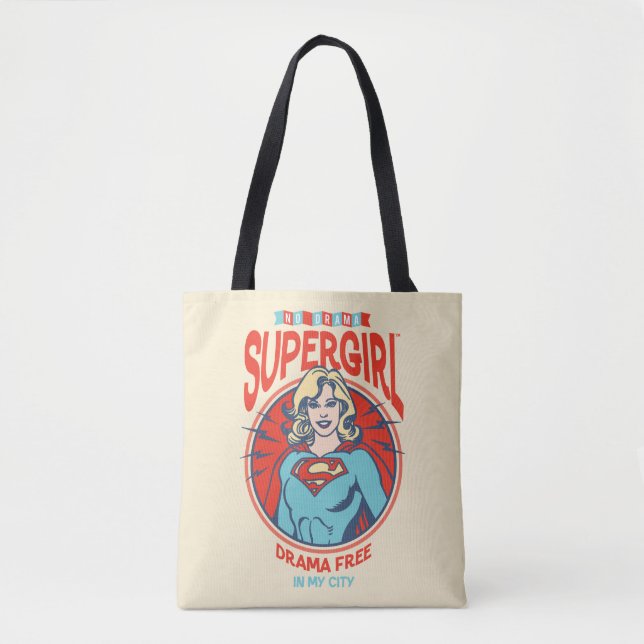 Bolsa Tote Supergirl Drama Livre Em Minha Cidade (Frente)