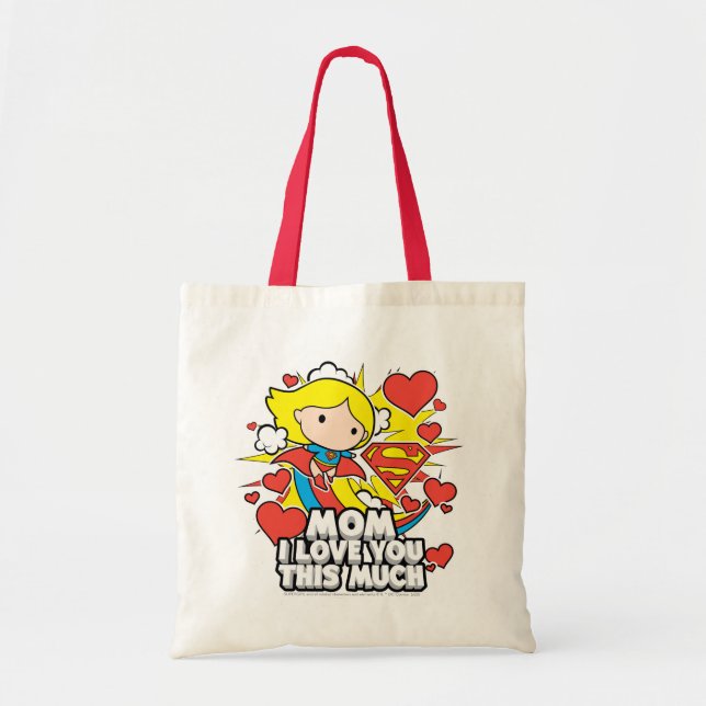 Bolsa Tote Supergirl | Eu Te Amo Tanto (Frente)