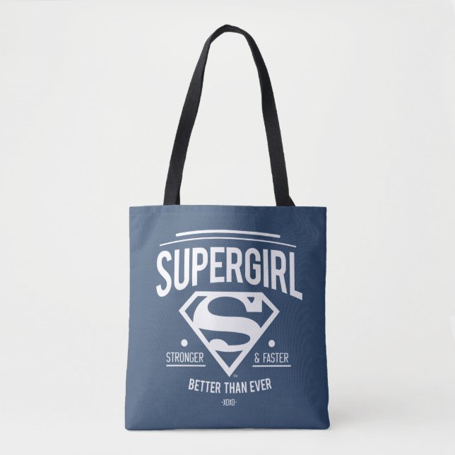 Bolsa Tote Supergirl Melhor Do Que Nunca Gráfico Retroativo (Frente)
