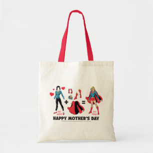 Bolsa Tote Supergirl   Minha mãe = Meu herói