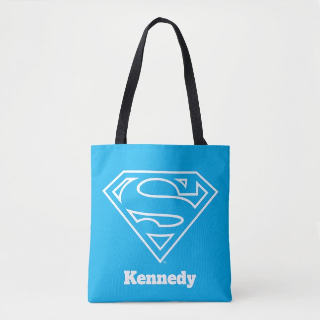 Bolsa Tote Supergirl Outline S-Shield (Frente)