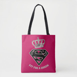 Bolsa Tote Supergirl S-Shield "Ajustado Por Uma Rainha"
