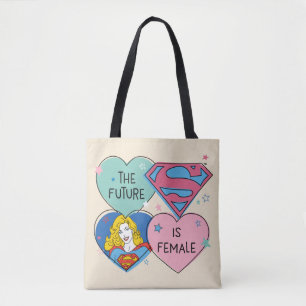 Bolsa Tote Supergirl "The Future Is Female"
