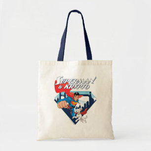 Bolsa Tote Superman & Krypto Soar