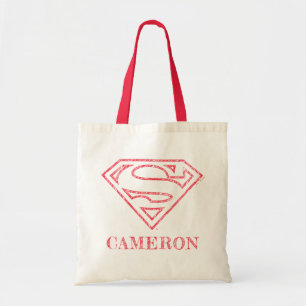 Bolsa Tote Superman S-Shield Logotipo vermelho