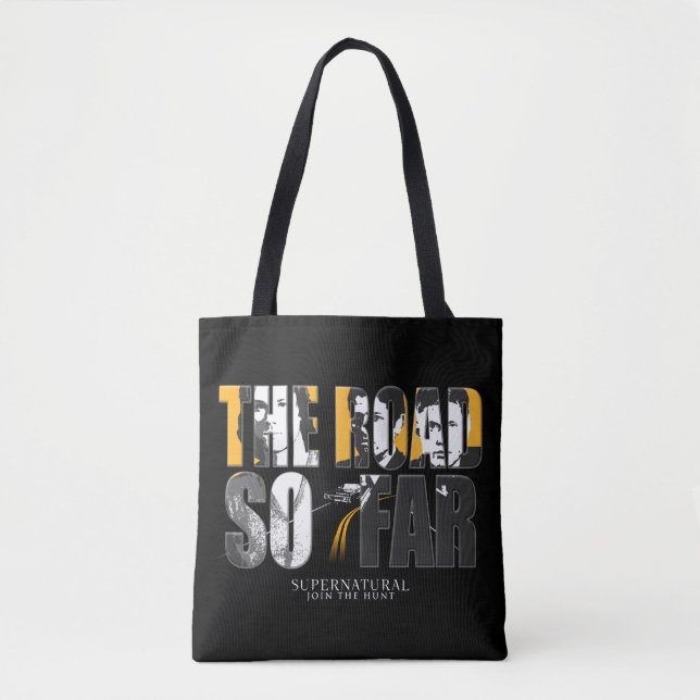 Bolsa Tote Supernatural "A Estrada Até Agora" (Frente)
