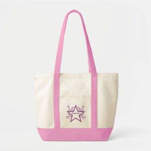 Bolsa Tote Superstar Swirls Bag, Puro