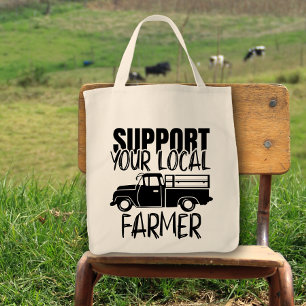 Bolsa Tote Suportar o Caminhão do Agricultor Local