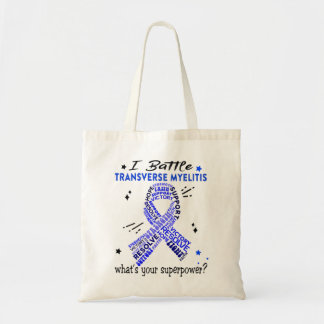 Bolsa Tote Suportar Presentes do Guerreiro de Mielite Transve
