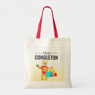 Bolsa Tote Suportar suas Compras locais com o Cong Bear