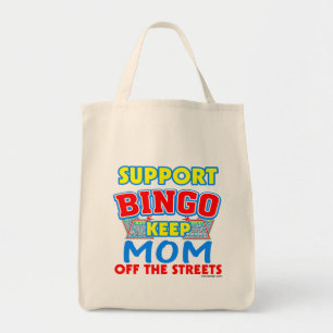 Bolsa Tote Suporte a Bingo Mãe