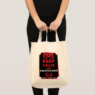 Bolsa Tote Suporte E Consciência De Keratoconus
