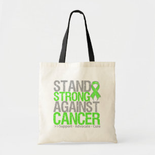 Bolsa Tote Suporte forte contra o cancer do linfoma