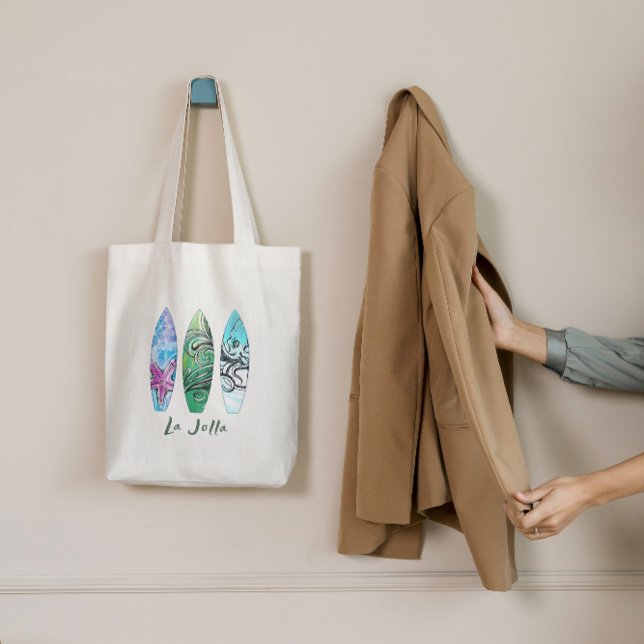 Bolsa Tote Surfboards La Jolla California (Criador carregado)