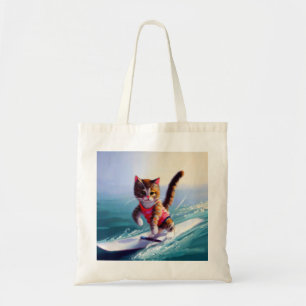 Bolsa Tote Surfe de Gato