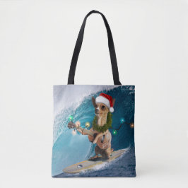 Bolsa Tote Surfe em Chihuahua no Natal