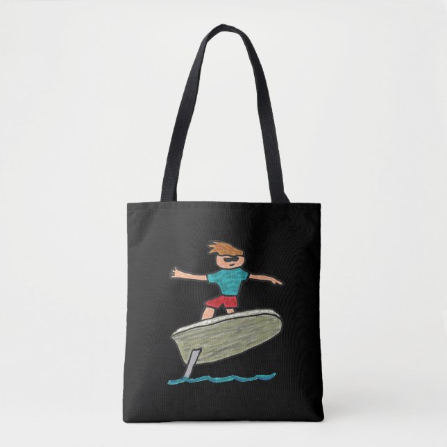 Bolsa Tote Surfe no Foil (Frente)