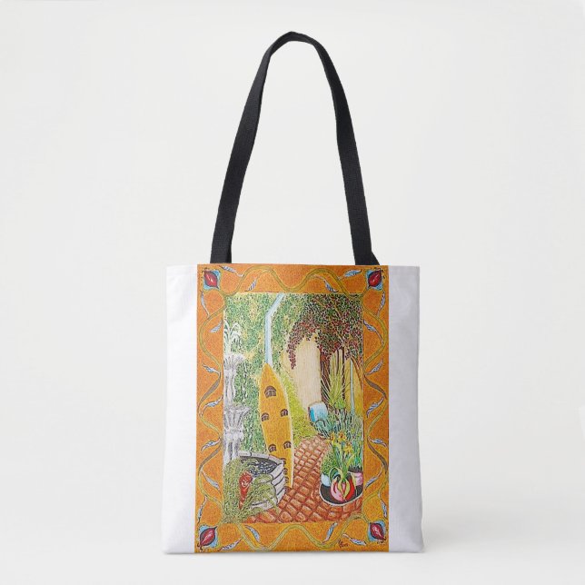 Bolsa Tote Surfer’s Garden  (Frente)
