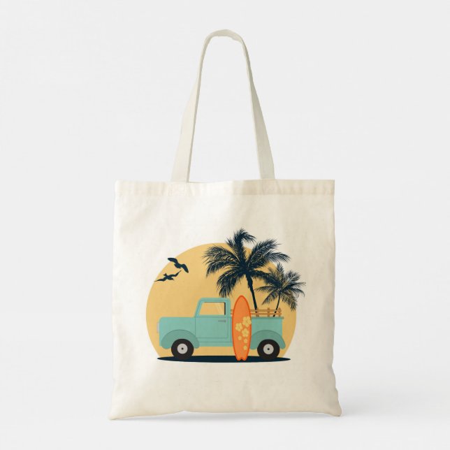 Bolsa Tote Surfing Retro (Verso)
