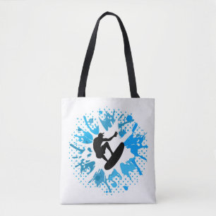 Bolsa Tote Surfista de Grunge