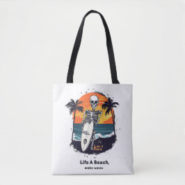 Bolsa Tote Surfista óssea