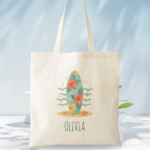 Bolsa Tote Surfista Tropical – Sonhos de Hibisco
