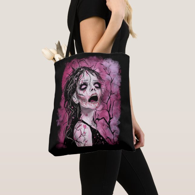 Bolsa Tote Surreal Zombie (Close Up)