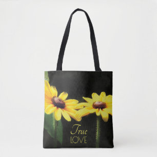 Bolsa Tote Susan De Olho Negro Flor Verdadeiro Amor