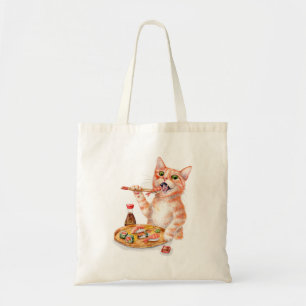 Bolsa Tote Sushi Cat