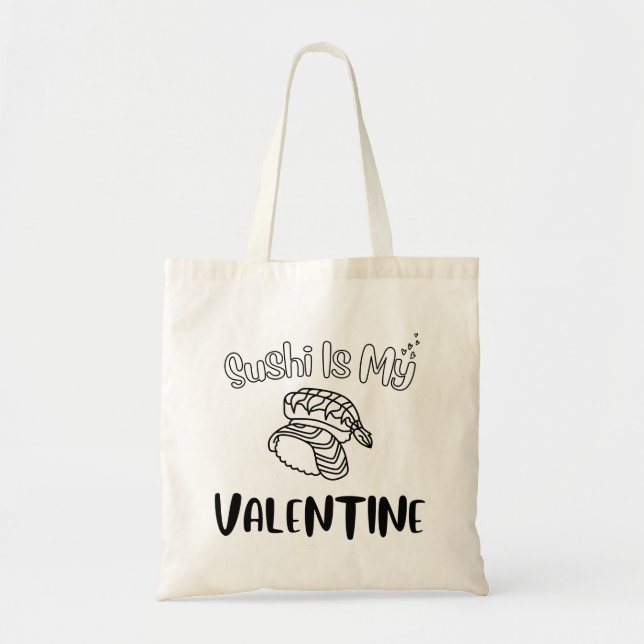 Bolsa Tote Sushi É Meu Namorados Tote Bag (Frente)