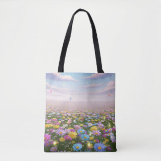 Bolsa Tote Sussuros Da Prados De Pastel