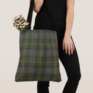 Bolsa Tote Sutherland Old Weathered Scottish Clan Tartan