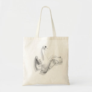Bolsa Tote Swan branco - saco