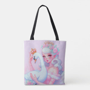 Bolsa Tote Swan Princess por Terrell Dorfeo Designs