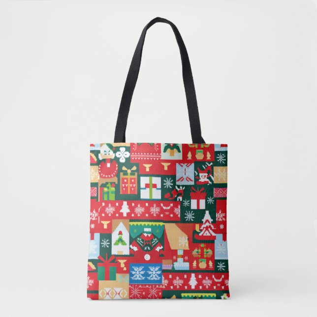 Bolsa Tote Sweater Feio Natal 1 (Frente)
