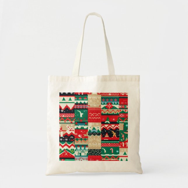 Bolsa Tote Sweater Feio Natal 8 (Frente)