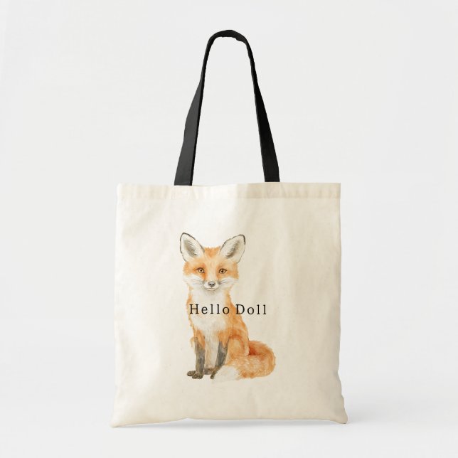 Bolsa Tote Sweet Fox (Frente)