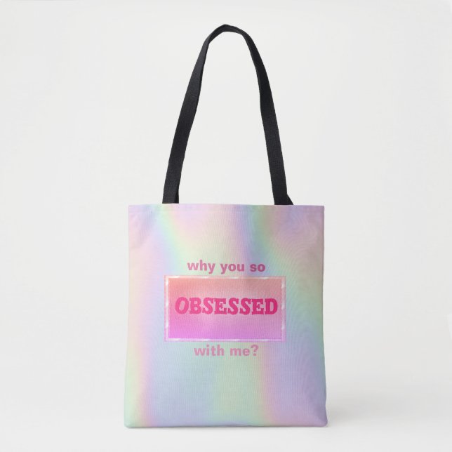 Bolsa Tote Sweet Girly Holographic (Frente)