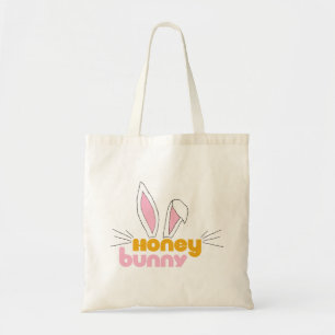 Bolsa Tote Sweet Happy Hunny Bunny Honey Rabbit Art