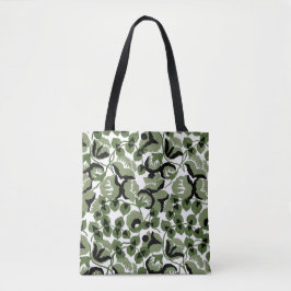 Bolsa Tote Sweet Pea (Olive) Fine Art