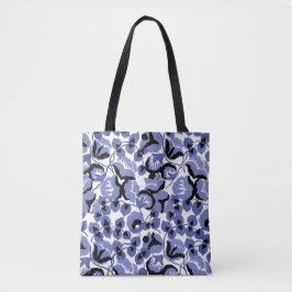 Bolsa Tote Sweet Pea (Periwinkle) Fine Art