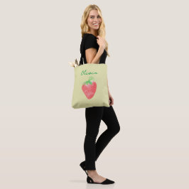 Bolsa Tote Sweet Strawberry minimalista