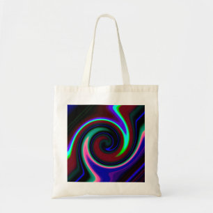 Bolsa Tote Swirl Retro Neon