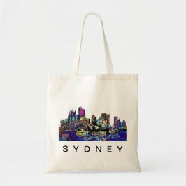 Bolsa Tote Sydney, Austrália em grafite
