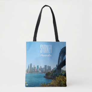Bolsa Tote Sydney Harbor Bridge & Opera House Skyline