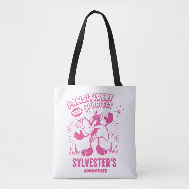Bolsa Tote SYLVESTER™ retrorreflector desagradável (Frente)