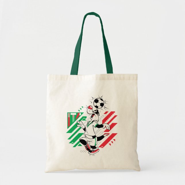 Bolsa Tote SYLVESTER™ Team Italy Soccer Graphic (Frente)